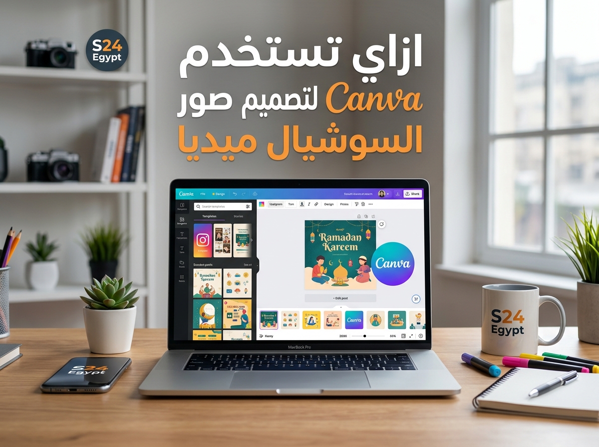ازاي تستخدم Canva لتصميم صور السوشيال ميديا